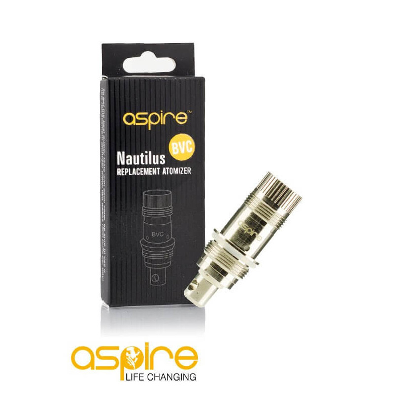 Résistances BVC Nautilus - Aspire | Pack x5