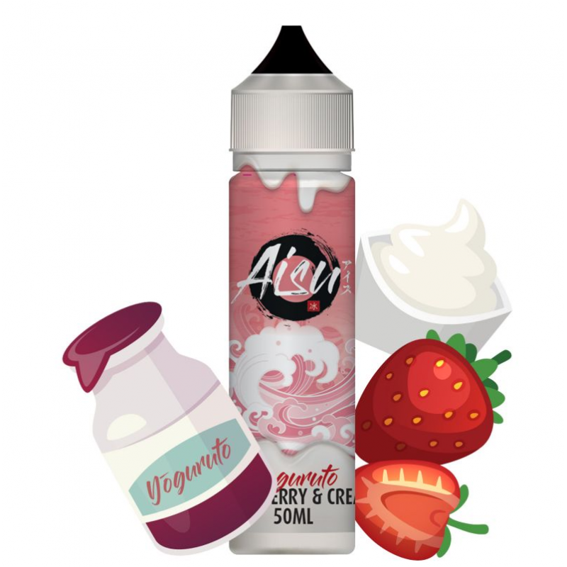 E-Liquide Strawberry & Cream - Shortfill Format - Aisu Yoguruto by Zap! Juice | 50ml