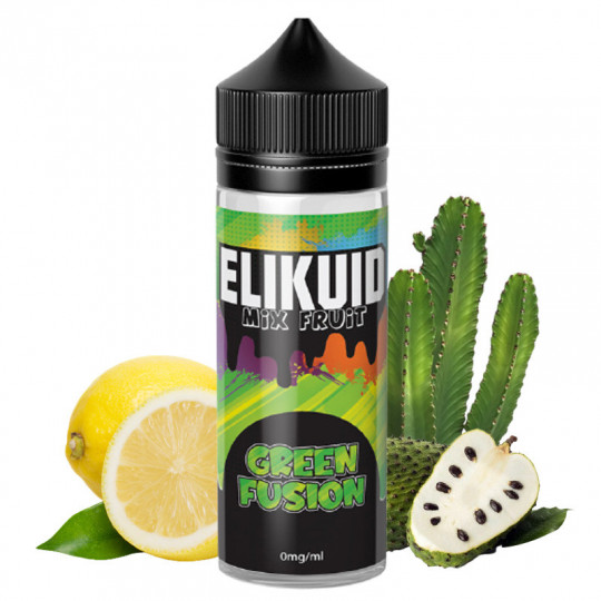 E-Liquid Green Fusion - Shortfill format - Elikuid by Liquidelab | 100ml