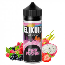 E-liquide Pink Fusion (fruit du dragon, litchi, fruits rouges) - Elikuid 100 ml - Swiss ProVape