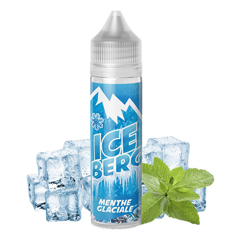 E-Liquid Frostige Minze - Shortfill Format - Iceberg by Liquidelab | 50ml