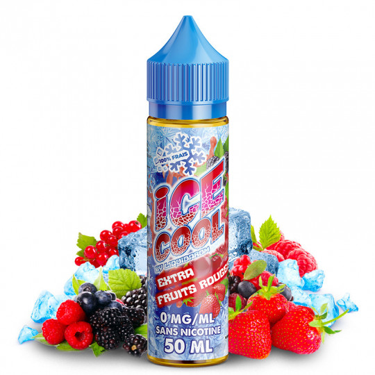 E-Liquid Extra Fruits Rouges ( Rote Früchte & Waldbeeren) - Shortfill Format - Ice Cool by LiquidArom | 50 ml