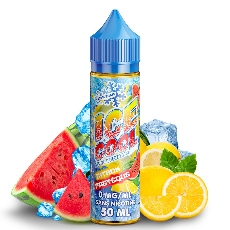 E-liquid Lemon Watermelon - Shortfill format - Ice Cool by LiquidArom | 50ml