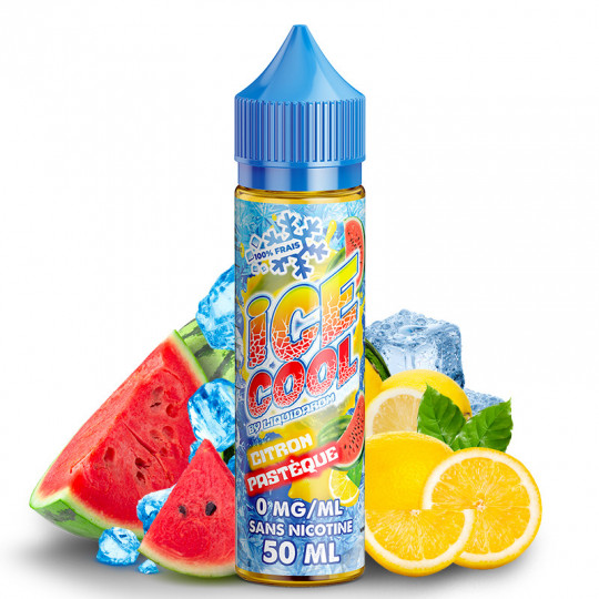E-liquide Citron Pastèque - Shortfill format - Ice Cool by LiquidArom | 50ml