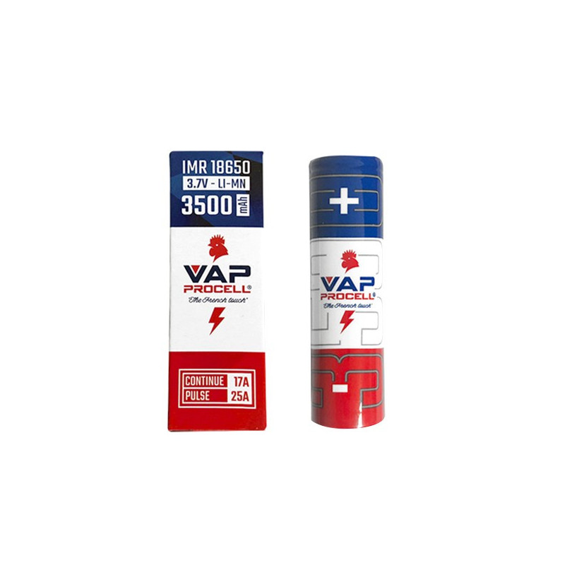 IMR 18650 3500mAh Battery - Vap Procell