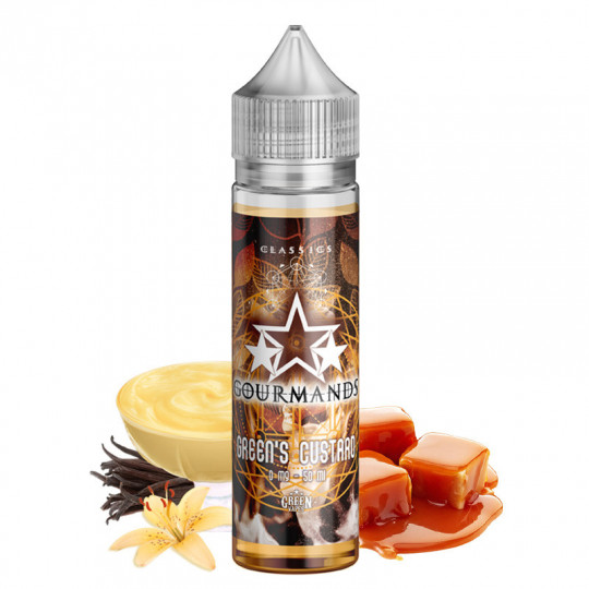 E-Liquid Green's Custard - Shortfill Format - Classics by Green Vapes | 50ml