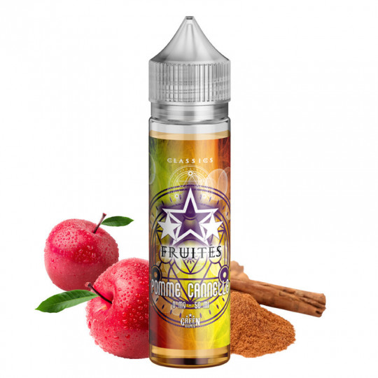 E-liquid Apple Cinnamon - Shortfill format - Classics by Green Vapes | 50ml