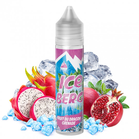 Eliquide Fruit du Dragon Grenade - Iceberg by Liquidelab | 50ml "Shortfill 60ml"