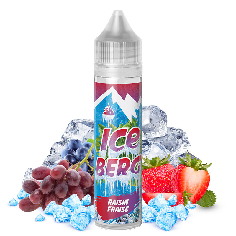 Raisin Fraise - Iceberg by Liquidelab | 50ml "Shortfill 60ml"