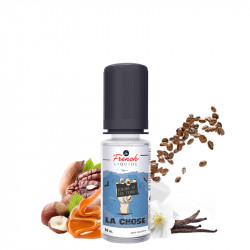 E-liquid La Chose (salted butter caramel, roasted hazelnut, coffee, vanilla, pecan) - Le French Liquide 10 ml - Swiss ProVape