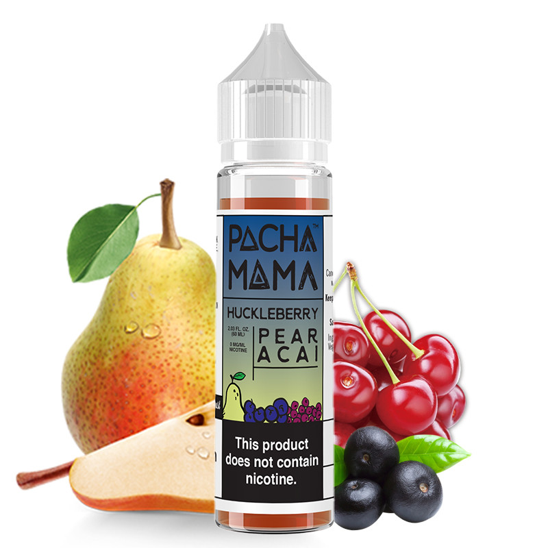 E-liquide Huckleberry Pear Acai - Shortfill Format - Pachamama by Charlie's Chalk Dust | 50ML
