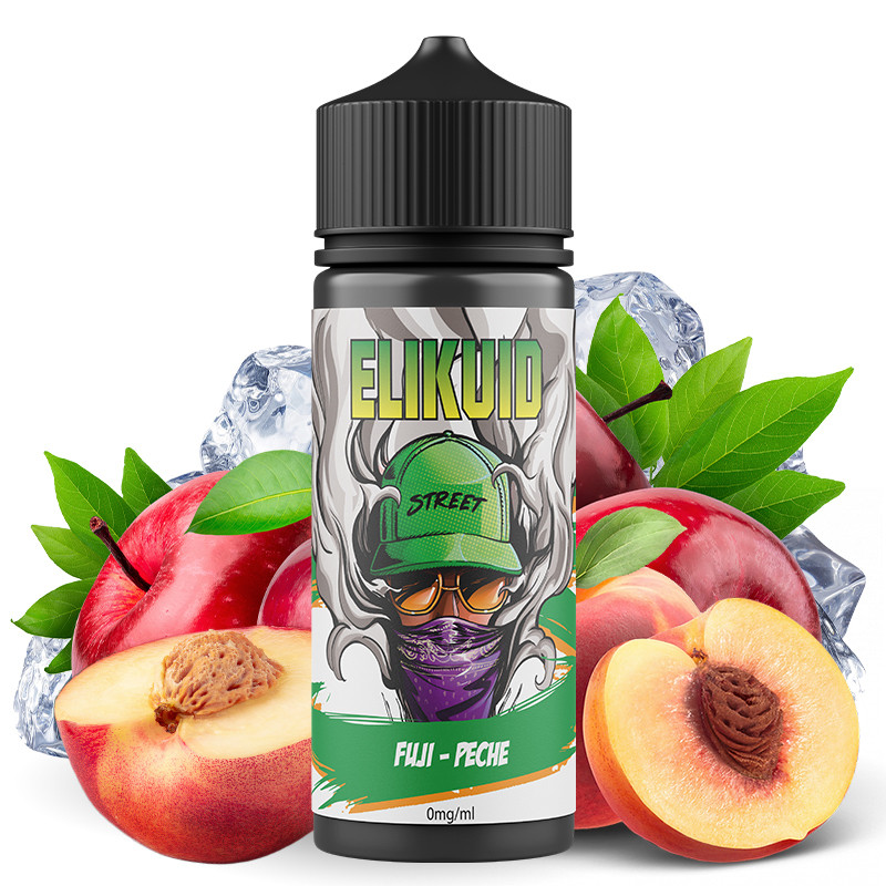 E-liquid Fuji Peach - Elikuid Street by Liquidelab | 100ml "Shortfill 120ml"