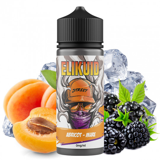 E-liquid Apricot Blackberry - Elikuid Street by Liquidelab | 100ml "Shortfill 120ml"