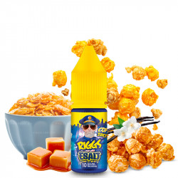 E-Liquid Riggs Cop Juice (Custard, Conflakes & Popcorn) - Nikotinsalz - Esalt von Eliquid France | 10 ml - Swiss ProVape