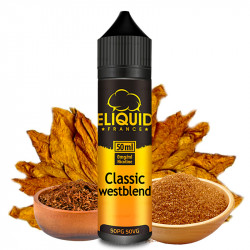 Classic Westblend (classique blond sucré) - Originals by Eliquid France | 50ml - Swiss ProVape