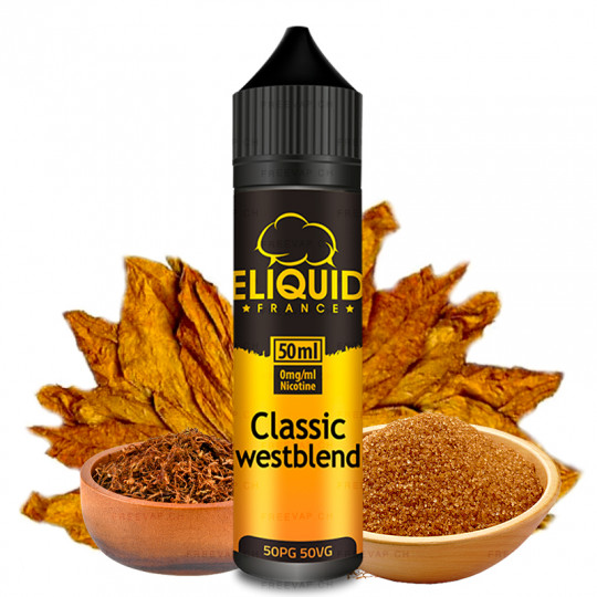 Eliquid Classic Westblend - Shortfill format - Originals by Eliquid France | 50ml