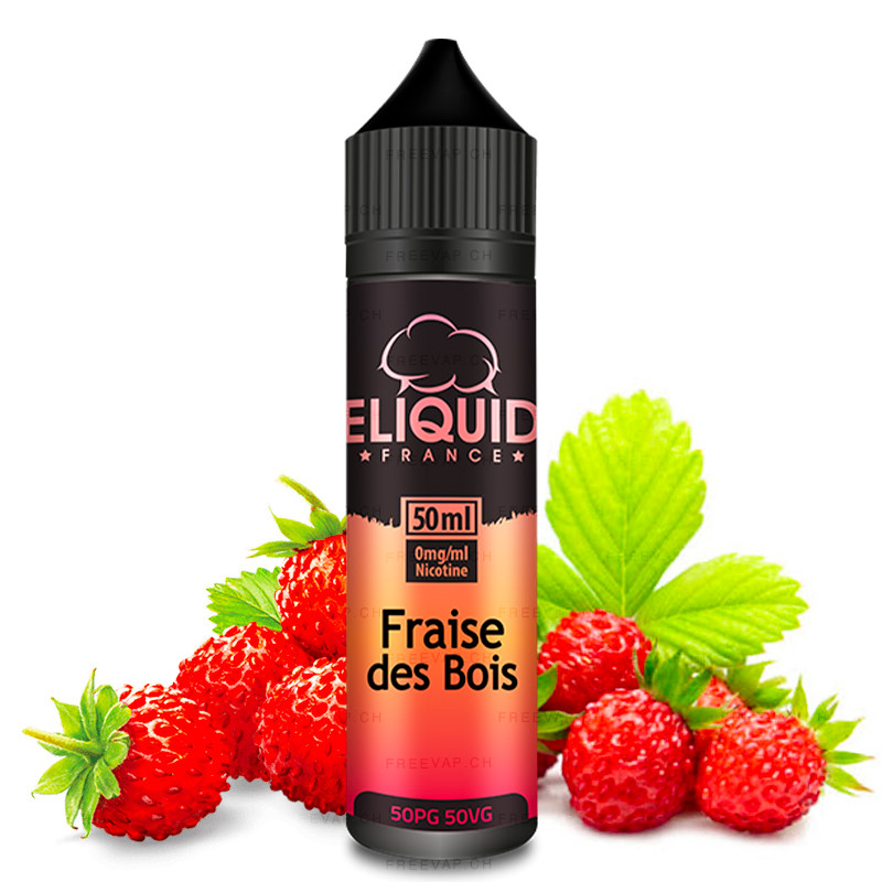 Eliquid Wild Strawberry - Shortfill format - Originals by Eliquid France | 50ml