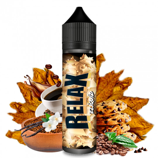 E-Liquid Relax - Shortfill Format - Premium by Eliquid France | 50ml