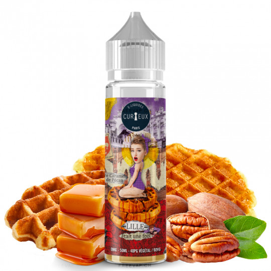 E-Liquid Lille Était une Fois - Édition Hexagone by Curieux | 50ml "Shortfill 70ml"
