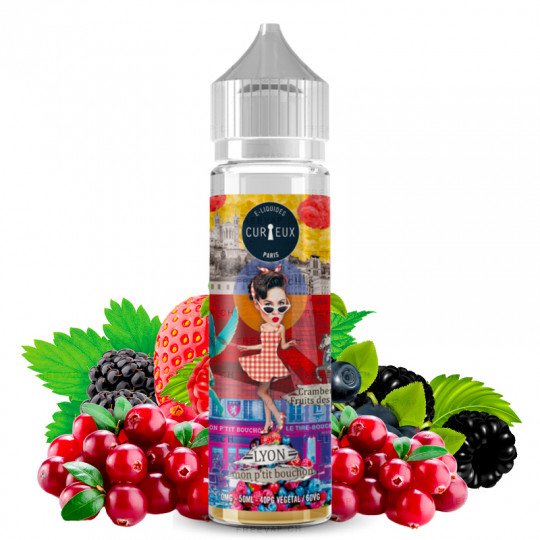 E-Liquid Lyon Mon Ptit Bouchon - Édition Hexagone by Curieux | 50ml "Shortfill 70ml"