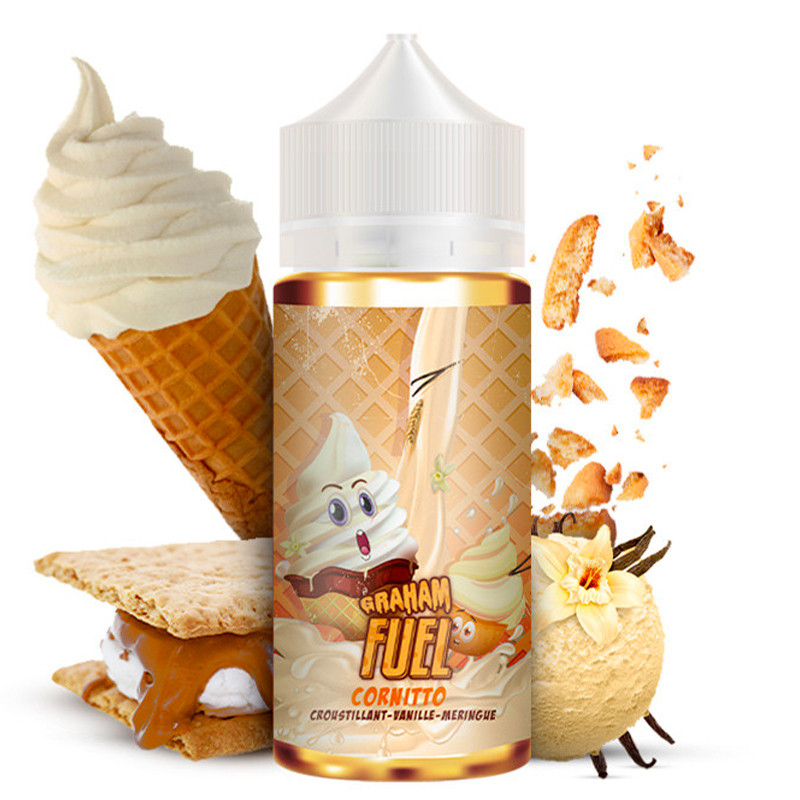 E-Liquid Cornitto - Graham Fuel by Maison Fuel | 100 ml "Shortfill 120 ml"