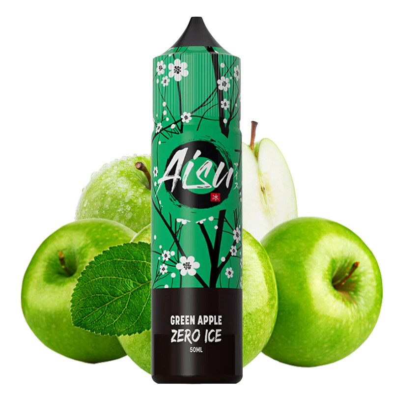 E-Liquid Green Apple Zero Ice - Aisu by Zap! Juice | 50 ml "Shortfill 60 ml"