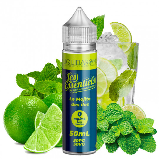Eliquid Island Mojito - Shortfill format - Les Essentiels by LiquidArom | 50ml