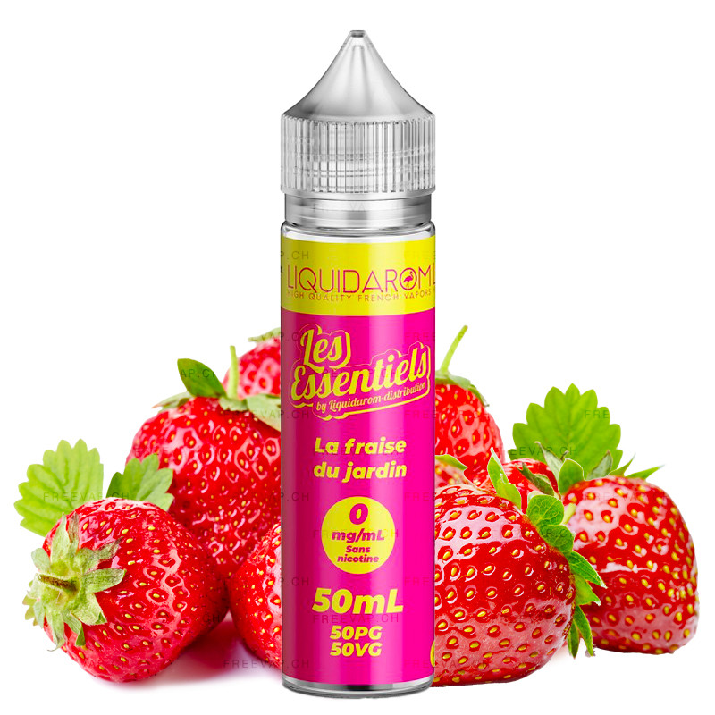 E-Liquid La Fraise du Jardin - Shortfill Format - Les Essentiels by LiquidArom | 50ml