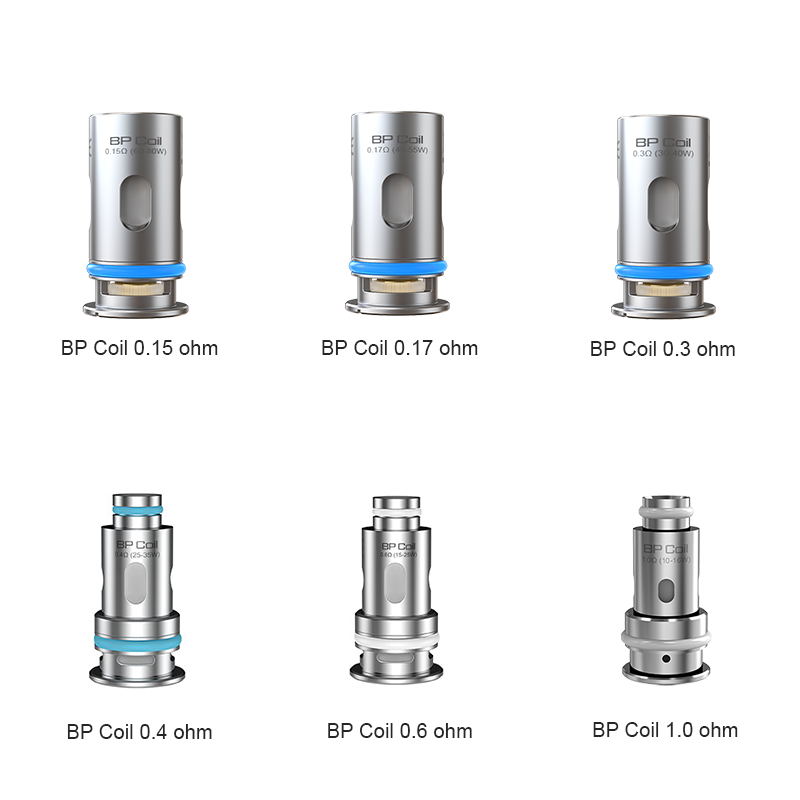 BP coils - Aspire | Pack x5