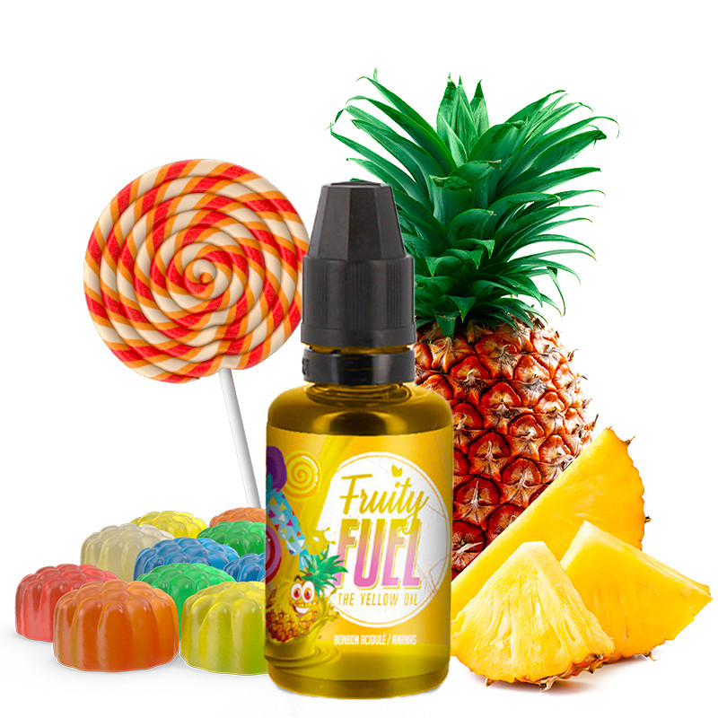 DIY Aroma-Konzentrat The Yellow Oil ( Ananas & Bonbons) - Fruity Fuel by Maison Fuel | 30ml