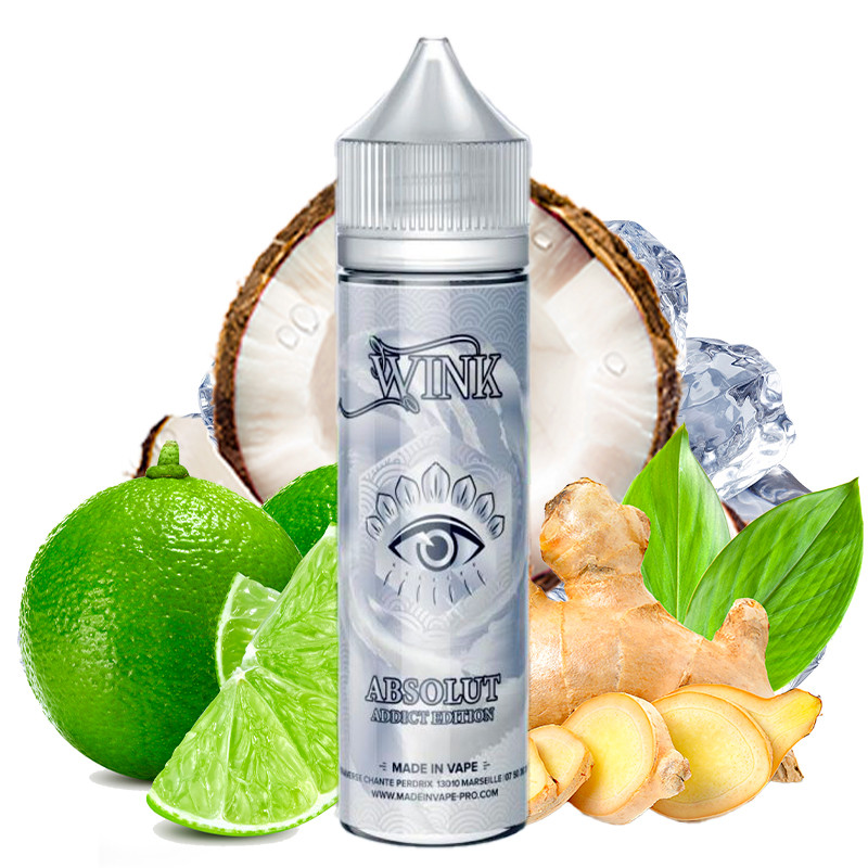 E-Liquide Absolut - Shortfill Format - Wink Addict edition by Made in Vape | 50ml