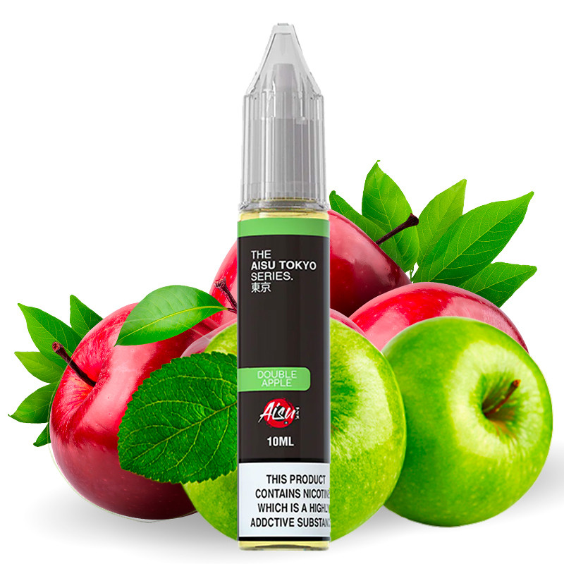 E-Liquid Double Apple ( Grüner & Roter Apfel) - Nikotinsalze - Aisu Tokyo Series by Zap! Juice | 10ml