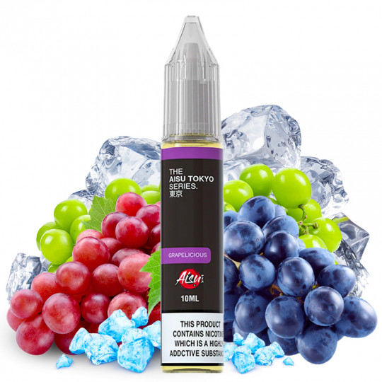 E-Liquid Grapelicious - Nicotine Salts - Aisu Tokyo Series by Zap! Juice | 10ml