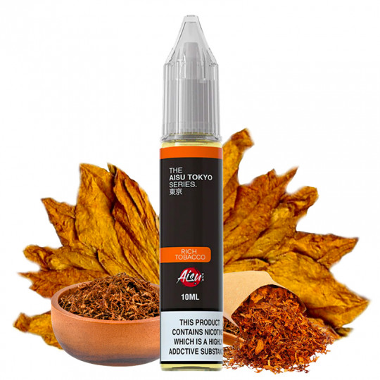 E-Liquid Rich Tobacco ( Classic & Karamell) - Nikotinsalze - Aisu Tokyo Series by Zap! Juice | 10ml