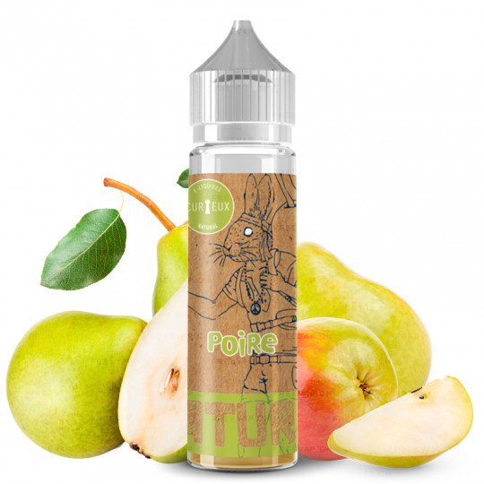 E-Liquid Natural Birne - Shortfill Format - Edition Natural by Curieux - 50ml