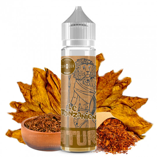 E-Liquid Natural Le Tanzanien - Shortfill Format - Édition Natural by Curieux | 50ml