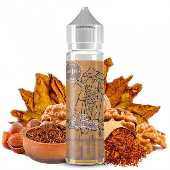 E-Liquide Natural Le Druide - Shortfill Format - Édition Natural by Curieux | 50ml