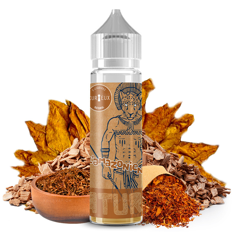 E-Liquid Natural L'Amazonien - Shortfill Format - Édition Natural by Curieux | 50ml