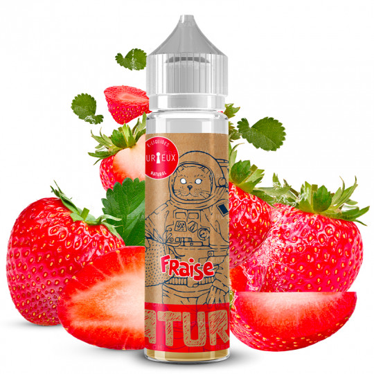 E-Liquid Natural Strawberry - Shortfill Format - Édition Natural by Curieux | 50ml