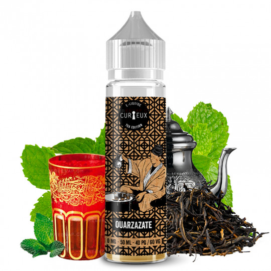 E-Liquide Ouarzazate - Shortfill Format - Tea Édition by Curieux | 50ml