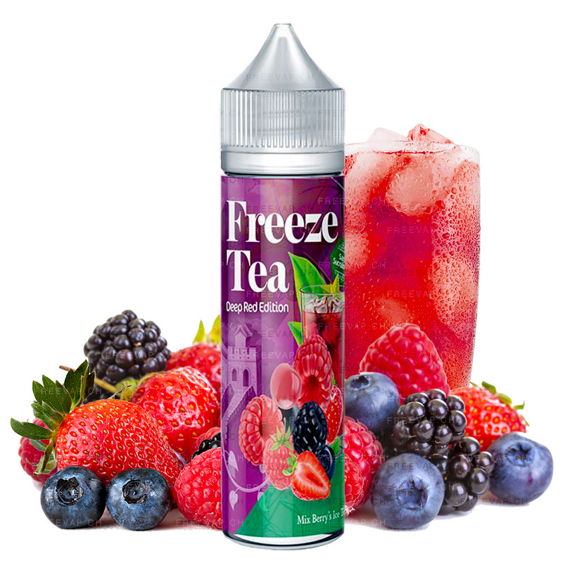 E-Liquid Mix Berry's Ice Tea - Shortfill Format - FreezeTea by Made in Vape | 50ml