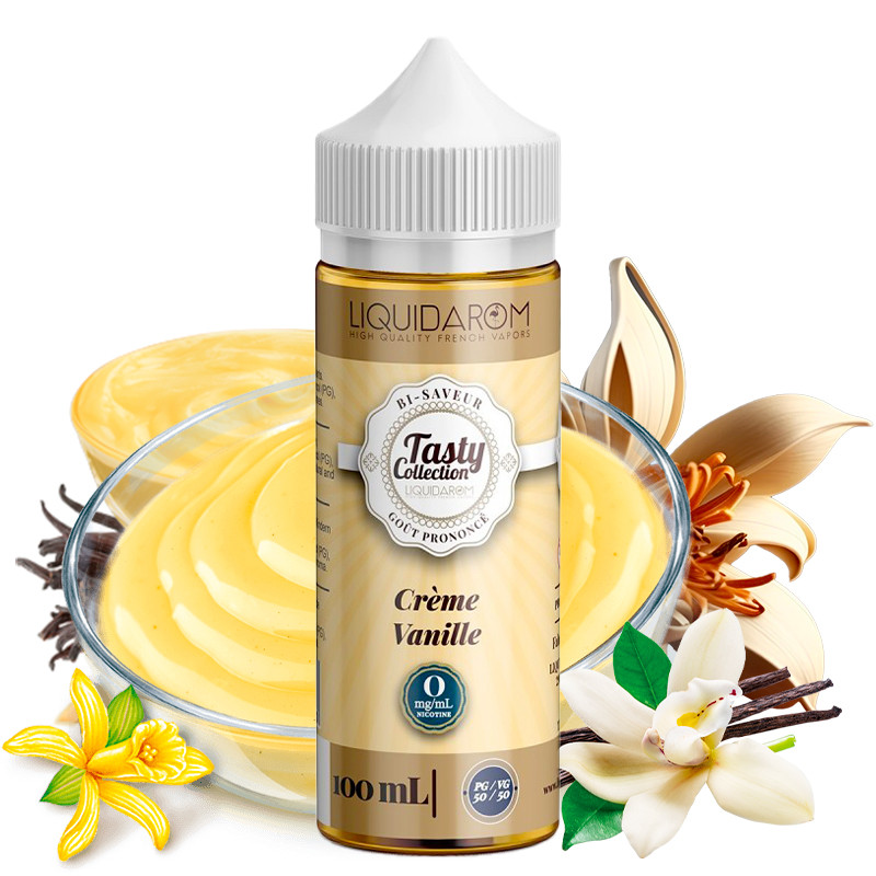 Eliquid Vanilla Cream - Shortfill format - Tasty by LiquidArom | 100ml