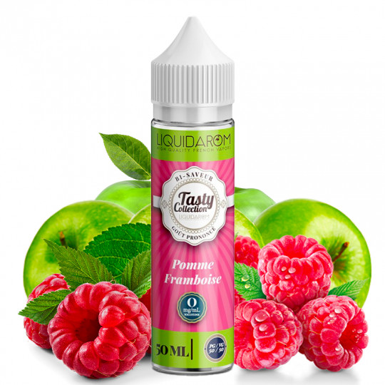 Eliquide Pomme Framboise - Shortfill format - Tasty by LiquidArom | 50ml