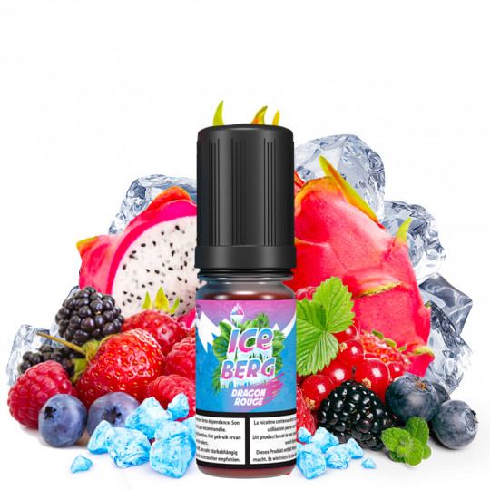Dragon Rouge (Drachenfrucht & Rote Früchte) - Nikotinsalze - Iceberg by Liquidelab | 10 ml