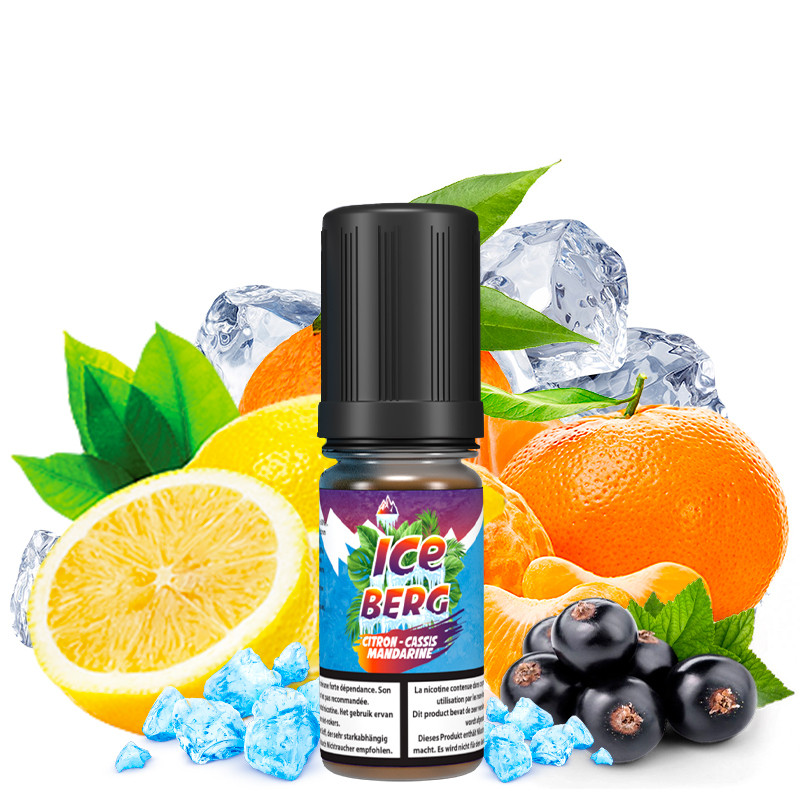Lemon Blackcurrant Mandarin - Nicotine Salts - Iceberg by Liquidelab | 10 ml