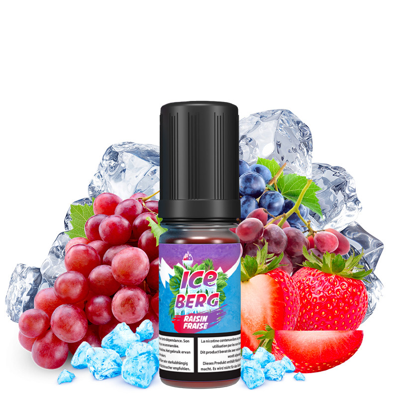 Traube Erdbeere - Nikotinsalze - Iceberg by Liquidelab | 10 ml