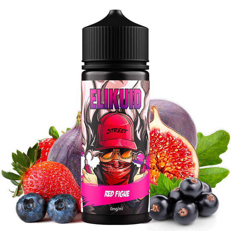 E-Liquid Red Fig - Elikuid Street by Liquidelab | 100 ml "Shortfill 120 ml"