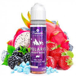 E-Liquid Polaris Woody Wood (Drachenfrucht, Brombeere & Erdbeere) - Le French Liquide | 50ml "Shortfill 60ml" - Swiss ProVape