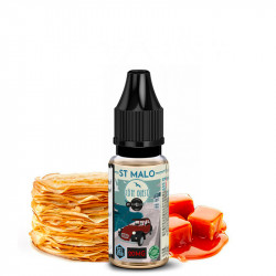 E-Liquid St Malo (Pfannkuchen & Karamell) - Nikotinsalz - Édition Côte Ouest by Curieux | 10ml - Swiss ProVape
