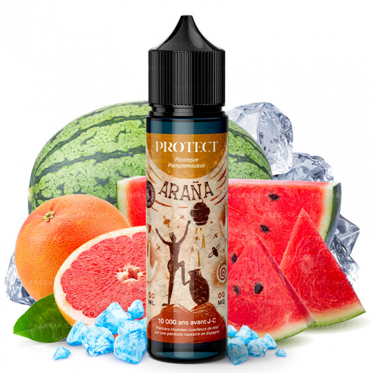 E-Liquid Araña (Wassermelone & Grapefruit) - Protect | 50 ml "Shortfill 70 ml"